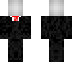 slender red tie