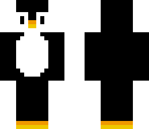 penguin with headphones