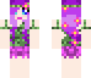 enchanted forest girl with lips