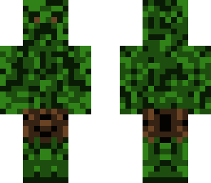 green camo creeper face