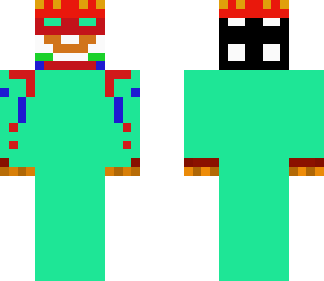 turquoise man