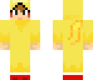 pikachu cosplay brown hair