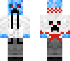 angry blue creeper