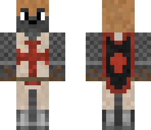 furry in a templar suit
