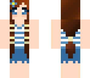 girl with long hair