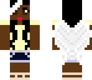 nudge with her wings