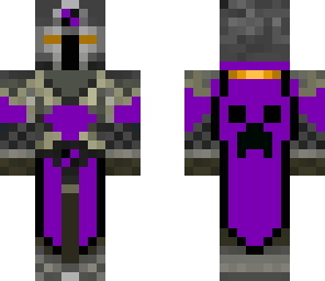 creeper knight purple