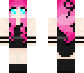 pink and black