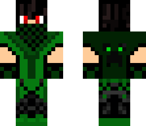 cool creeper boy green