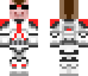 piggy trooper wth mohawk