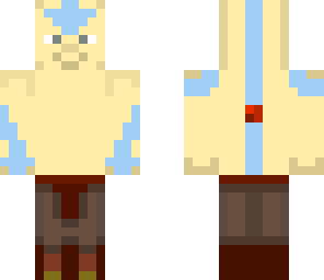 aang no shirt