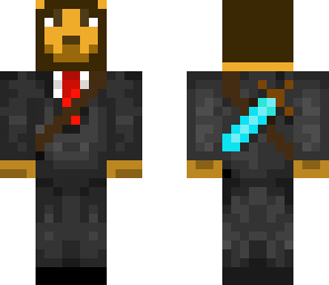 lion in a suit