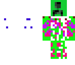 tye dye creeper