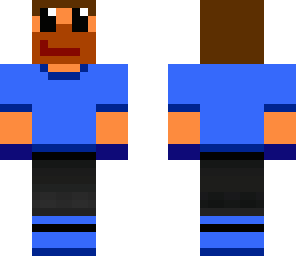 bearded blue suit