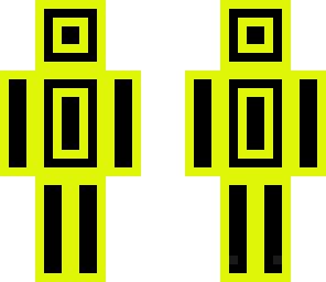 black and yellow