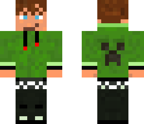 creeper hoodie boy