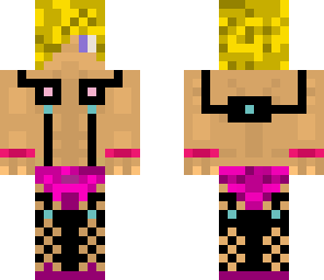 version 2 on blonde dude in fishnets