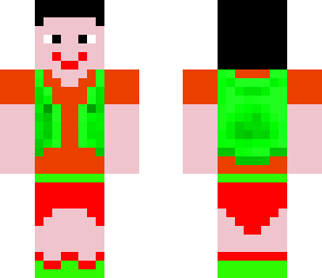 red and green