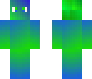 blue and green
