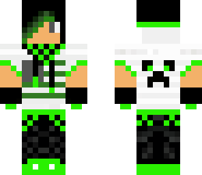 creeper teen green 