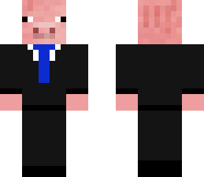 pig in suit