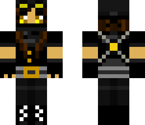 something in black