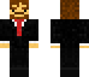 megahoney in a suit