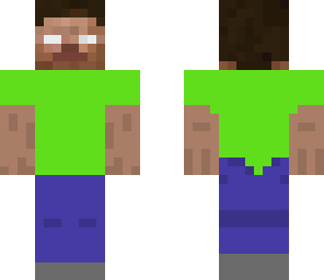 green shirt herobrine