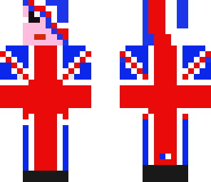 union jack girl