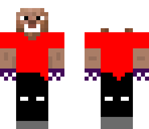 old man girl gloves