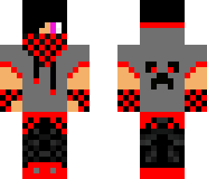 red teenager