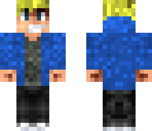 blue hoodie blond