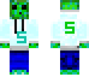 slime blue and green