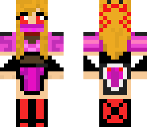pink ninja girl