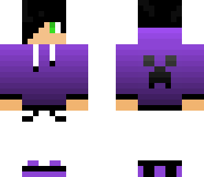 purple emo teen