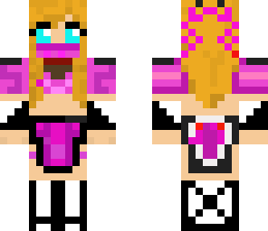 pink ninja girl