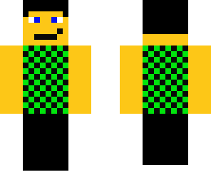 black and green man