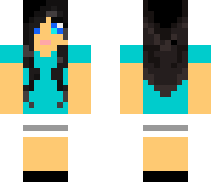 blue t-shirt girl