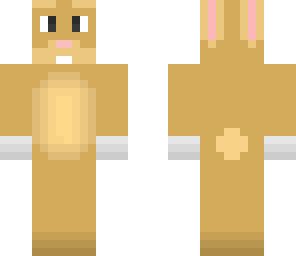 two point o bunny with gloves