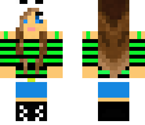 panda hat girl