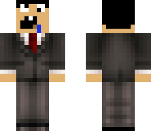derp in suit