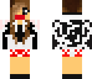 black and white jumper girl