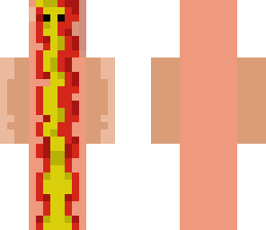 hot dog with eye