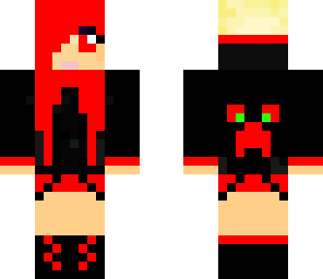 red creeper girl