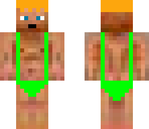 ginger guy in a mankini