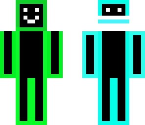 neon man