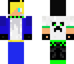 ugly blonde kid wearing blue
