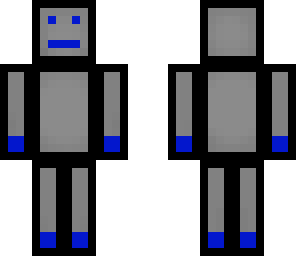 blue face
