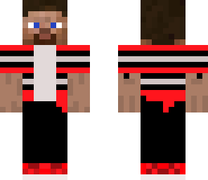 red button up steve
