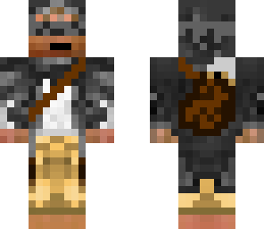 a blindfolded ranger